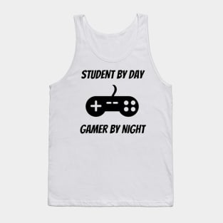 Student By Day Gamer By Night Tank Top